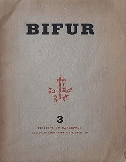 couverture de la revue Bifur