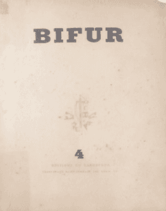 couverture de la revue Bifur