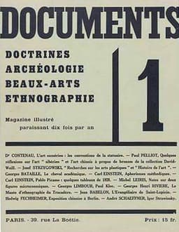 couverture de la revue Documents