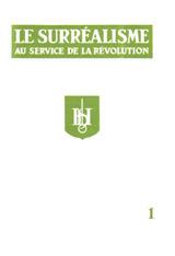 couverture de la revue Le Surréalisme au service de la Révolution