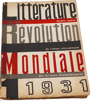 Couverture de la Révolution Mondiale, 1931