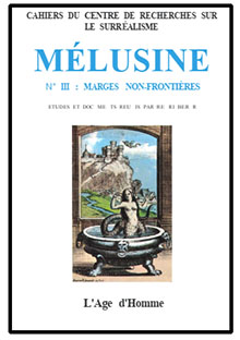 Couverture de la revue Mélusine n° 3