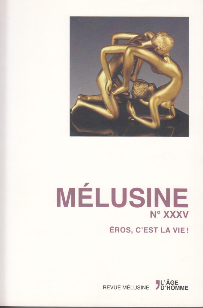 Couverture de la revue Mélusine n° 35