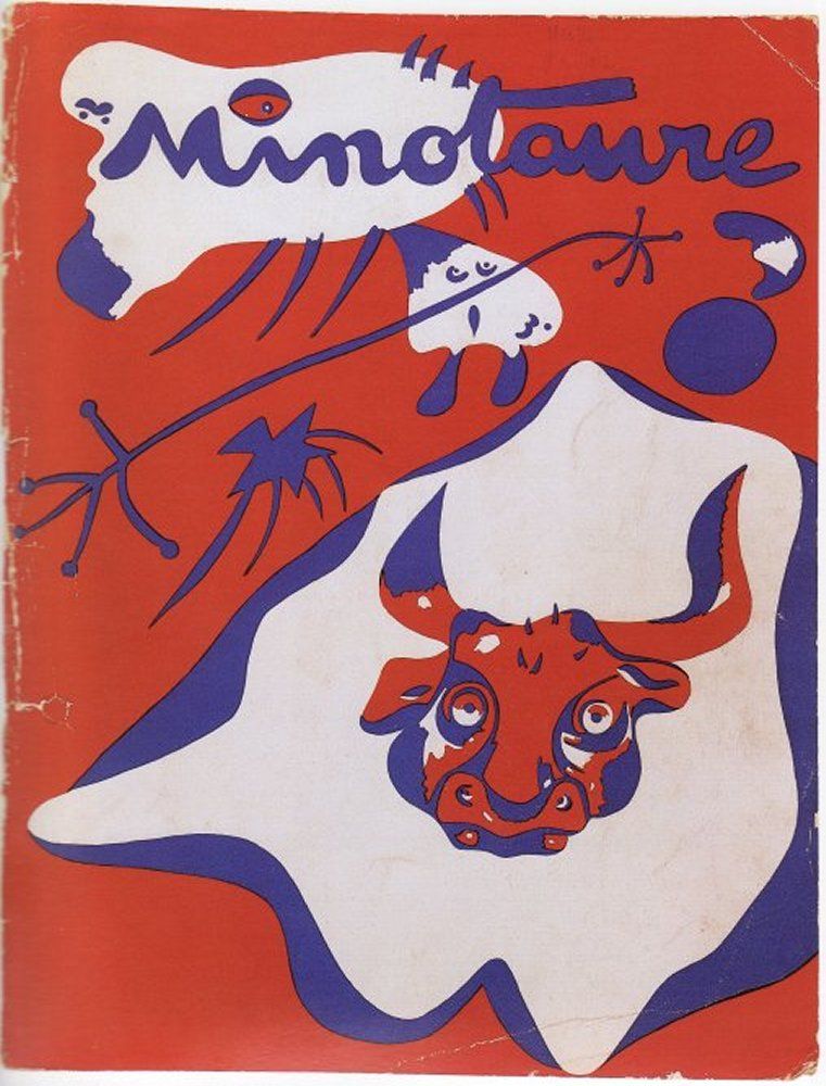 Le Minotaure, n° 7, juin 1935, couverture de Joan Miró
