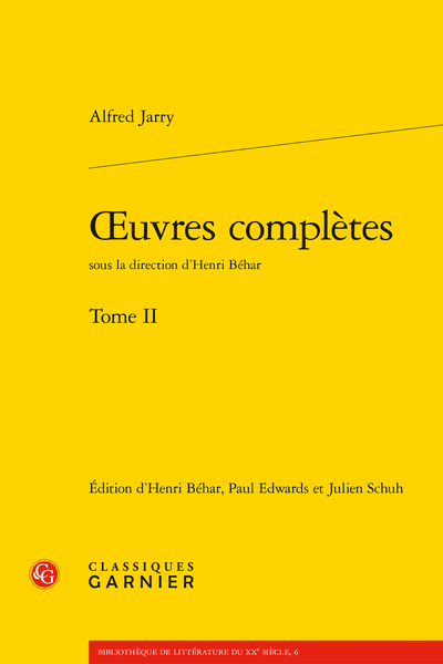 Œuvres complètes d'Alfred Jarry