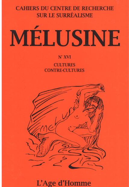 Couverture de la revue Mélusine numéro 16