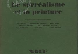 Couverture du livre Le Surréalisme et le peinture, aux éditions de la NRF